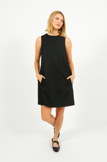 MM Racer Dress in Black