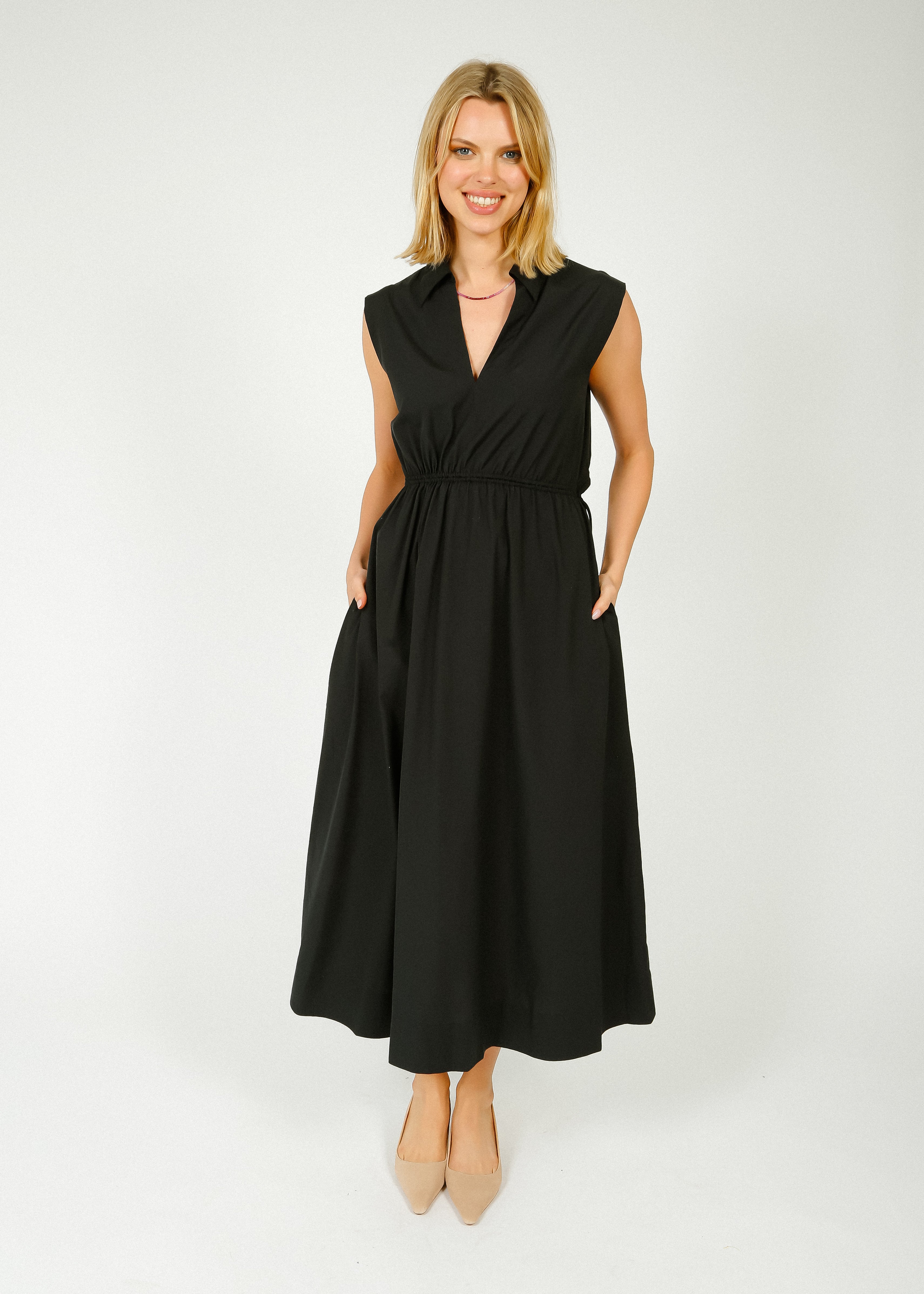 R&B Featherweight Soraya Dress in Black