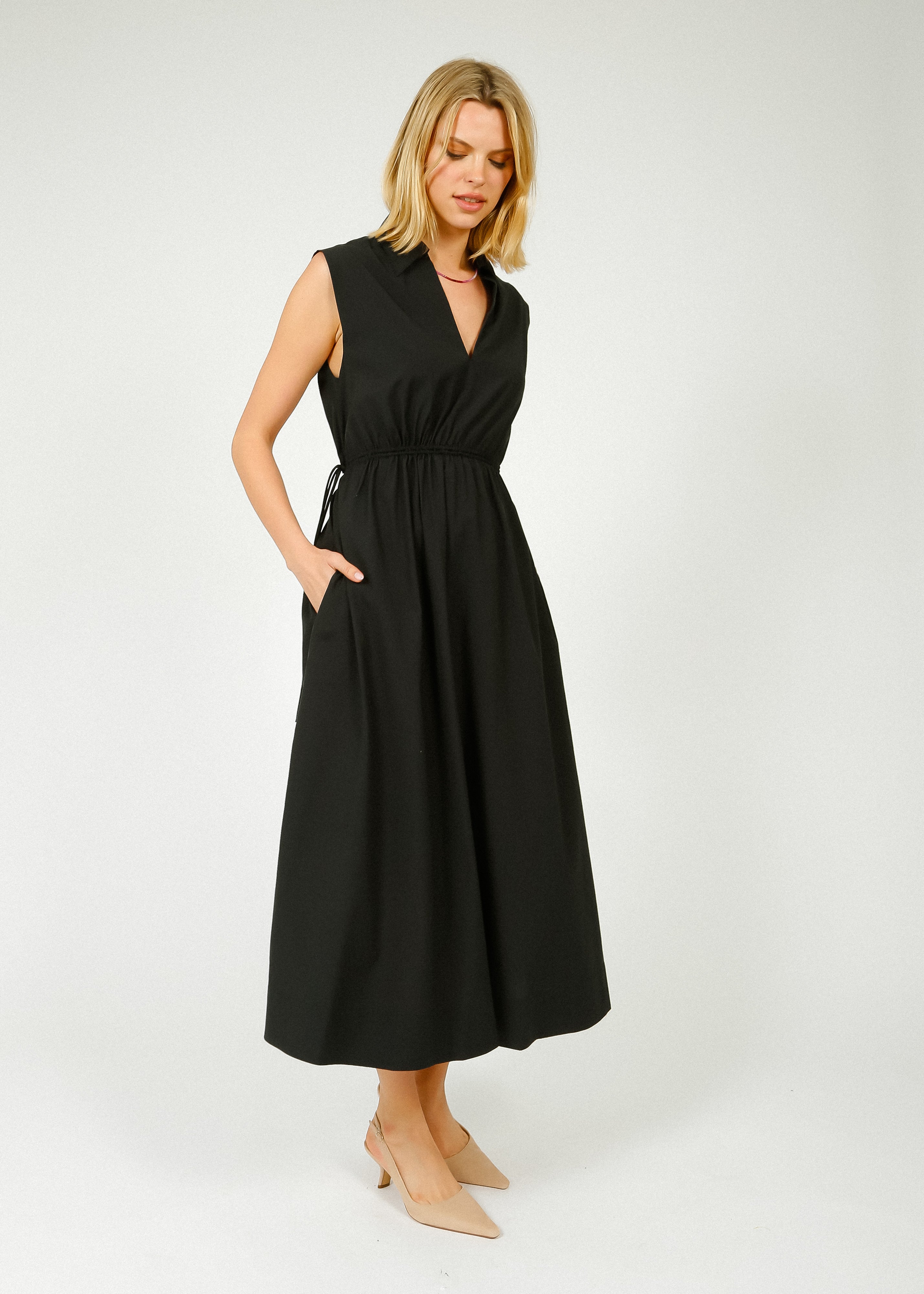 R&B Featherweight Soraya Dress in Black