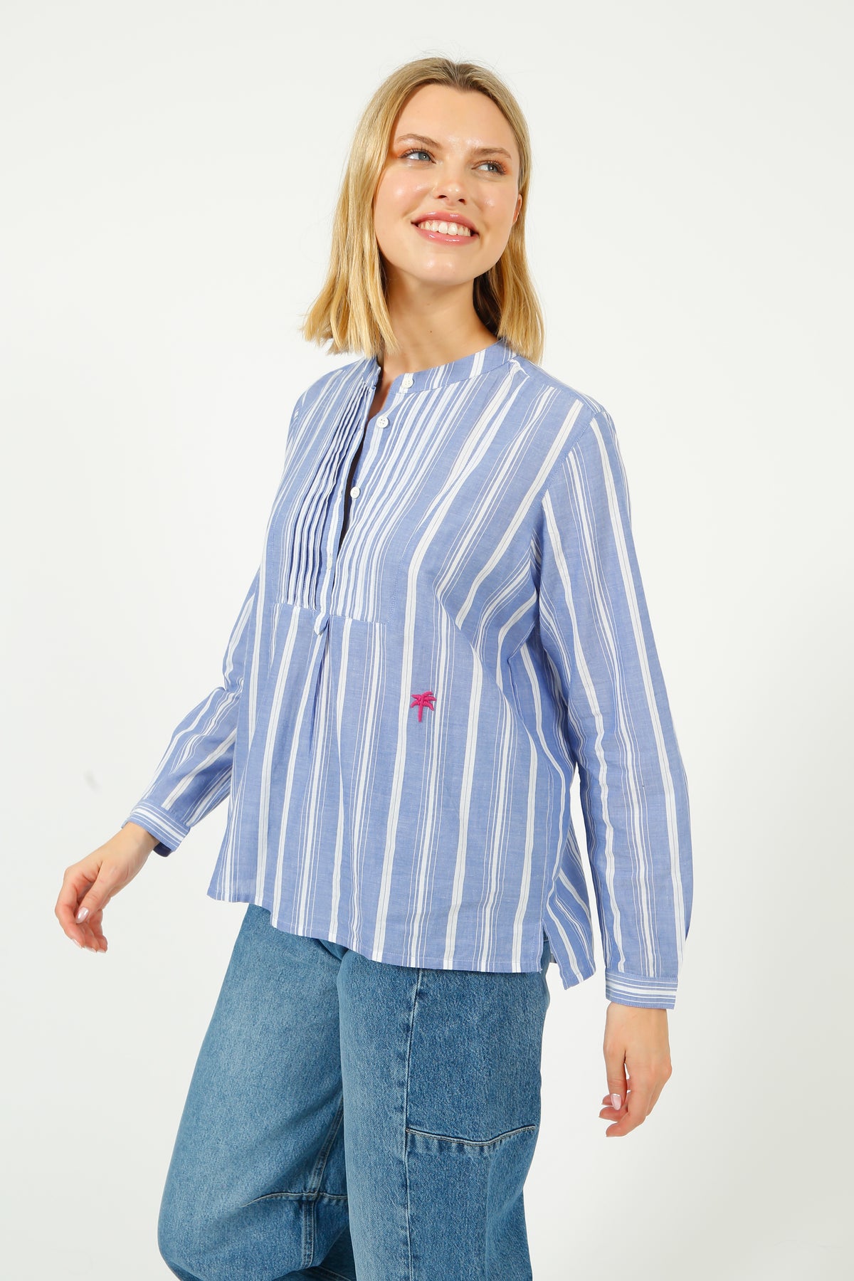 FIVE Benedicte Blouse in Blue