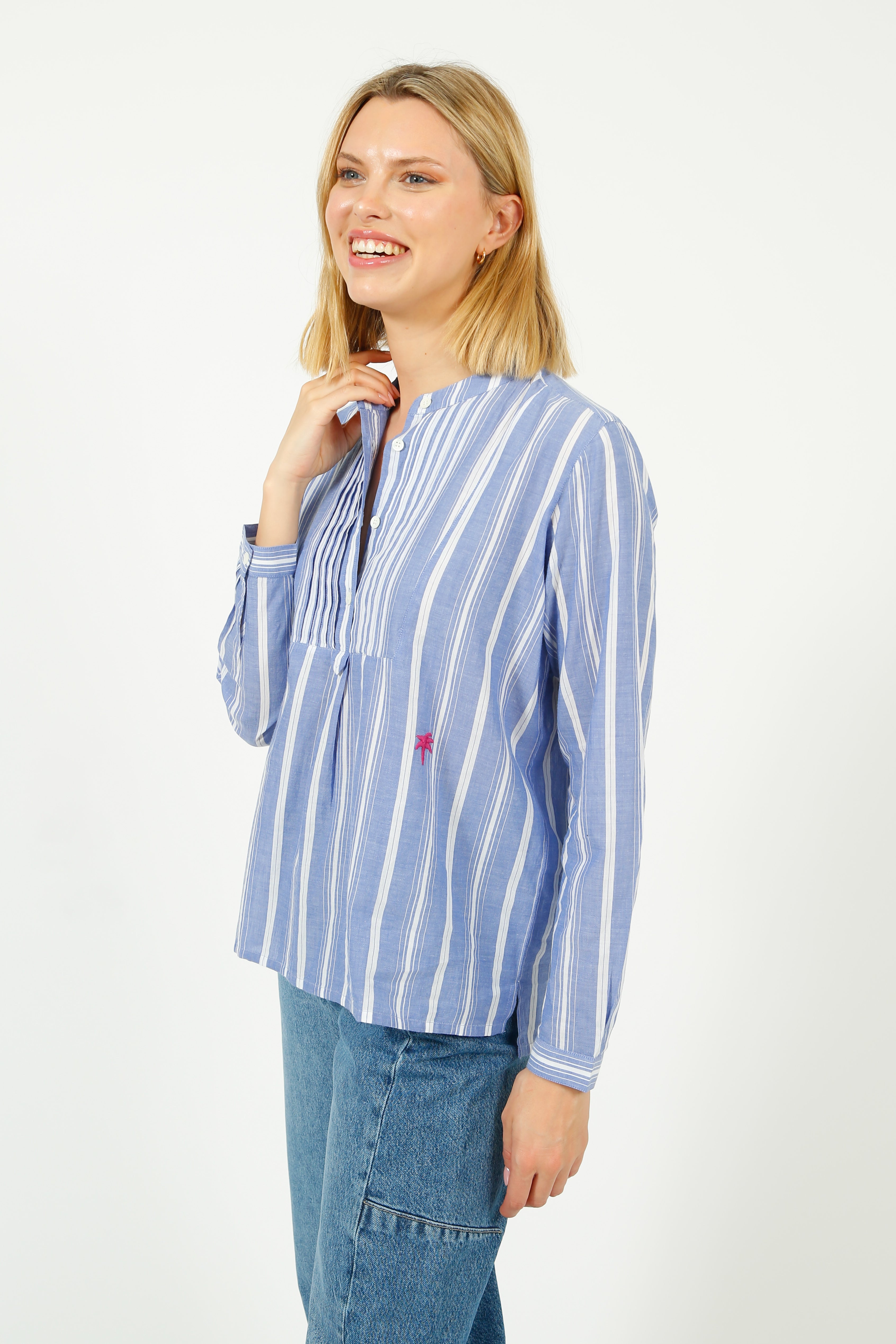 FIVE Benedicte Blouse in Blue