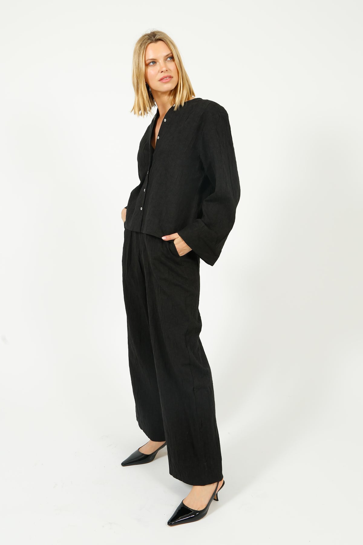 SLF Coria Wide Pant in Black