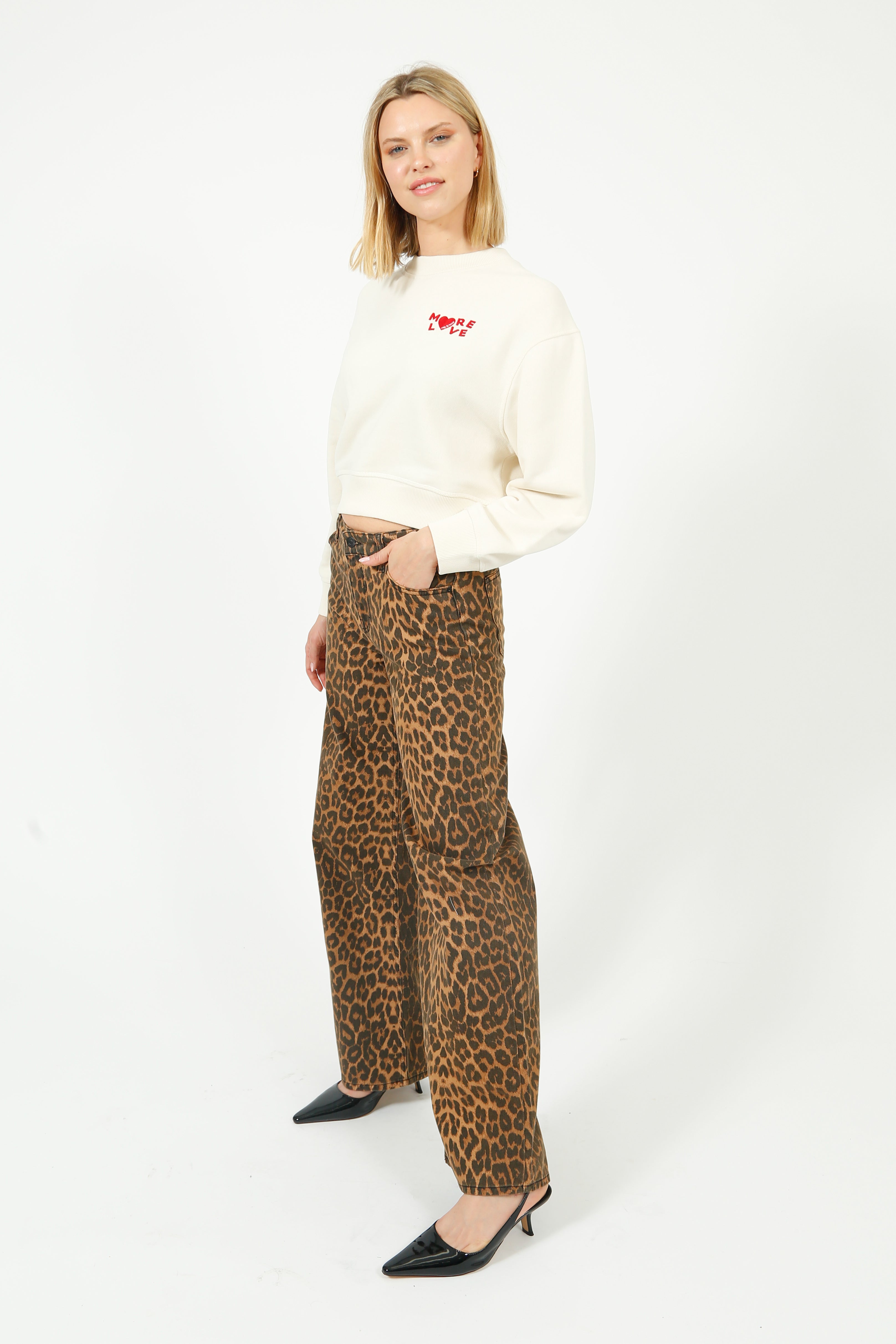 FIVE Joan Jeans in Leopard