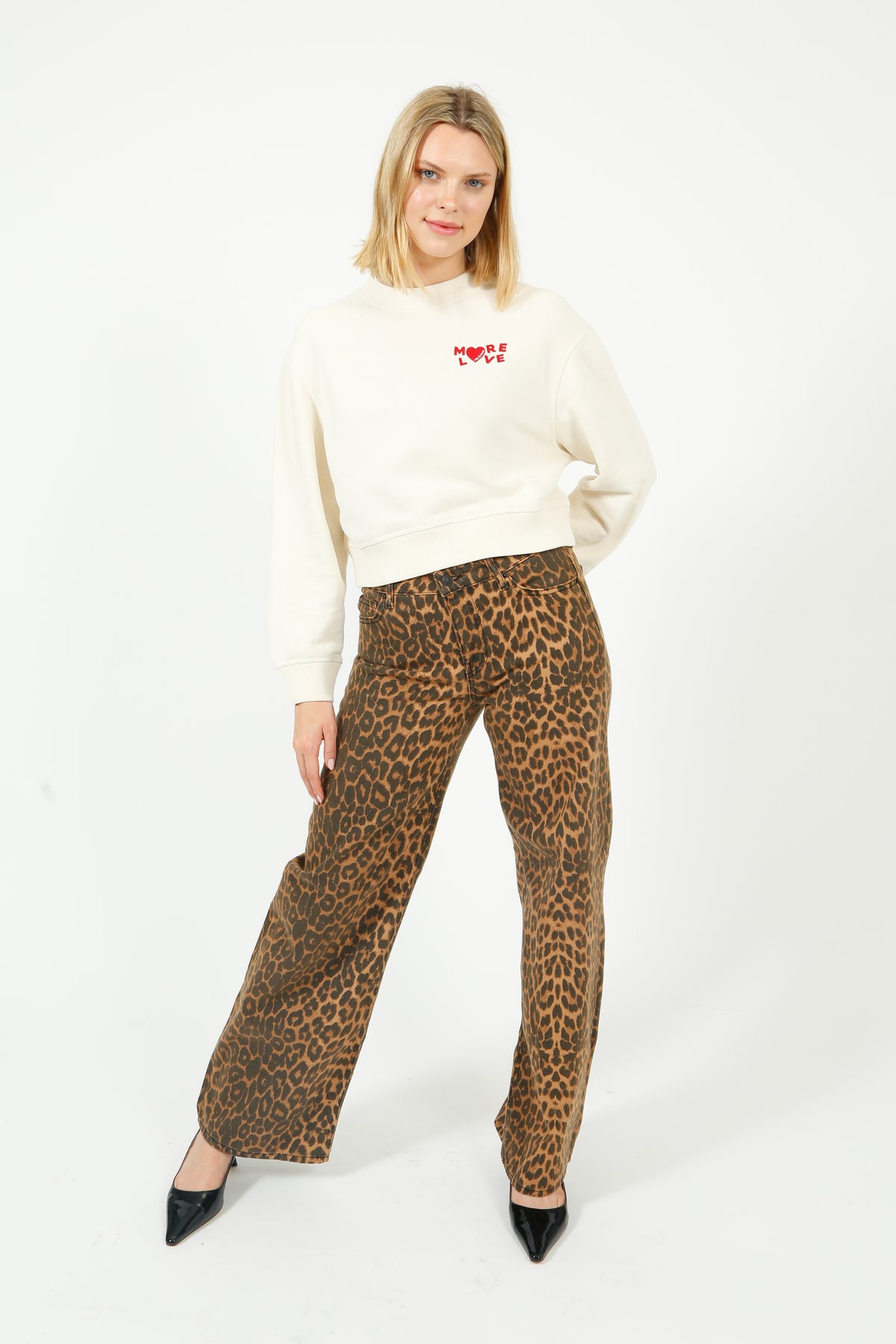 FIVE Joan Jeans in Leopard