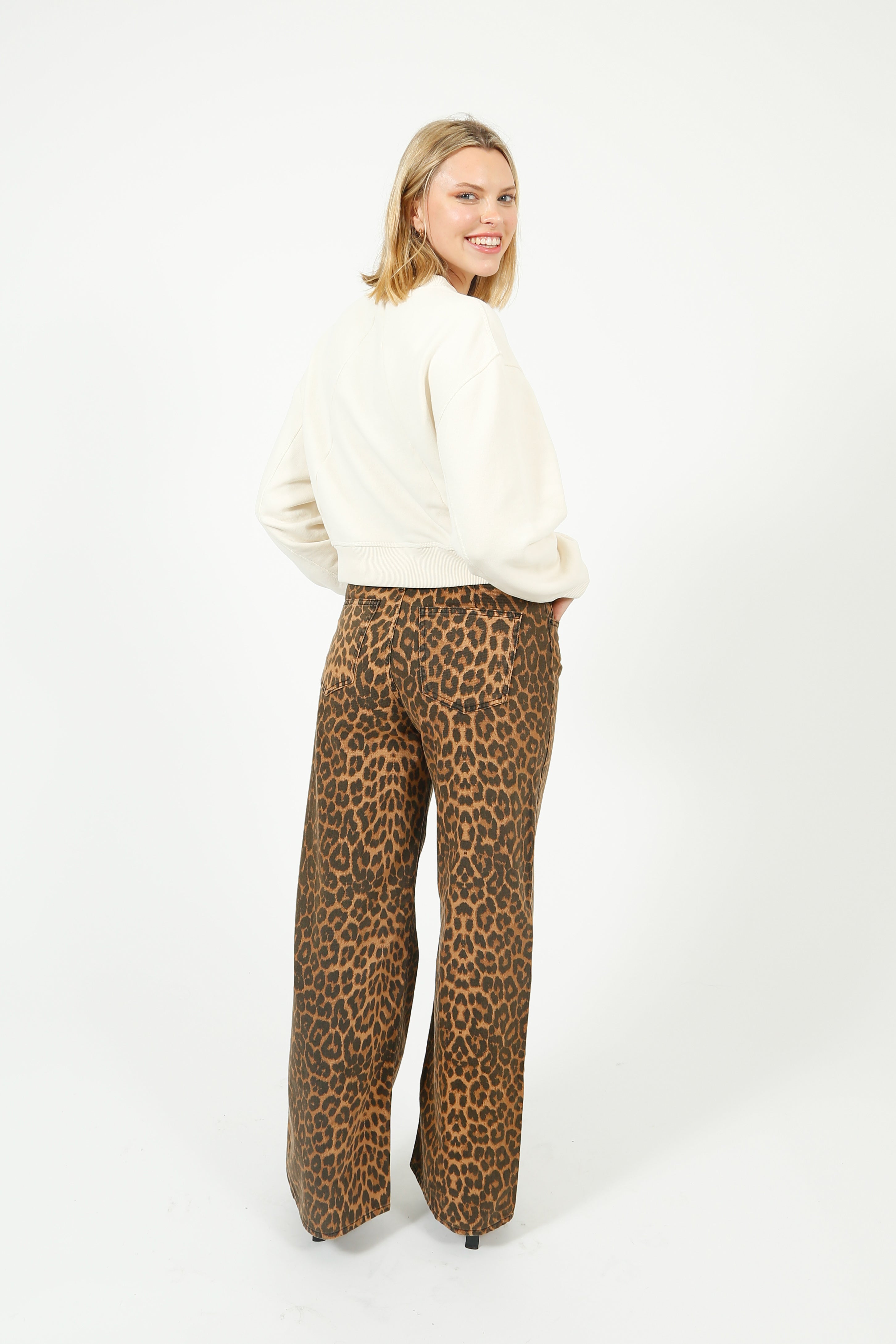 FIVE Joan Jeans in Leopard