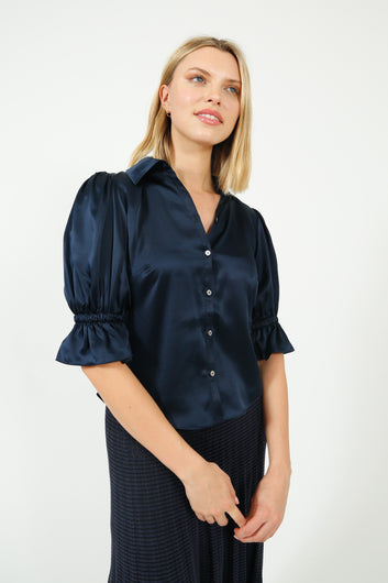 5A7 Fiona Top in Navy