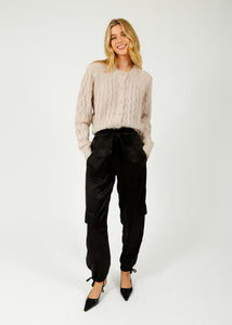 You added <b><u>GANNI F8557 Washed Satin Pocket Pants in Black</u></b> to your cart.