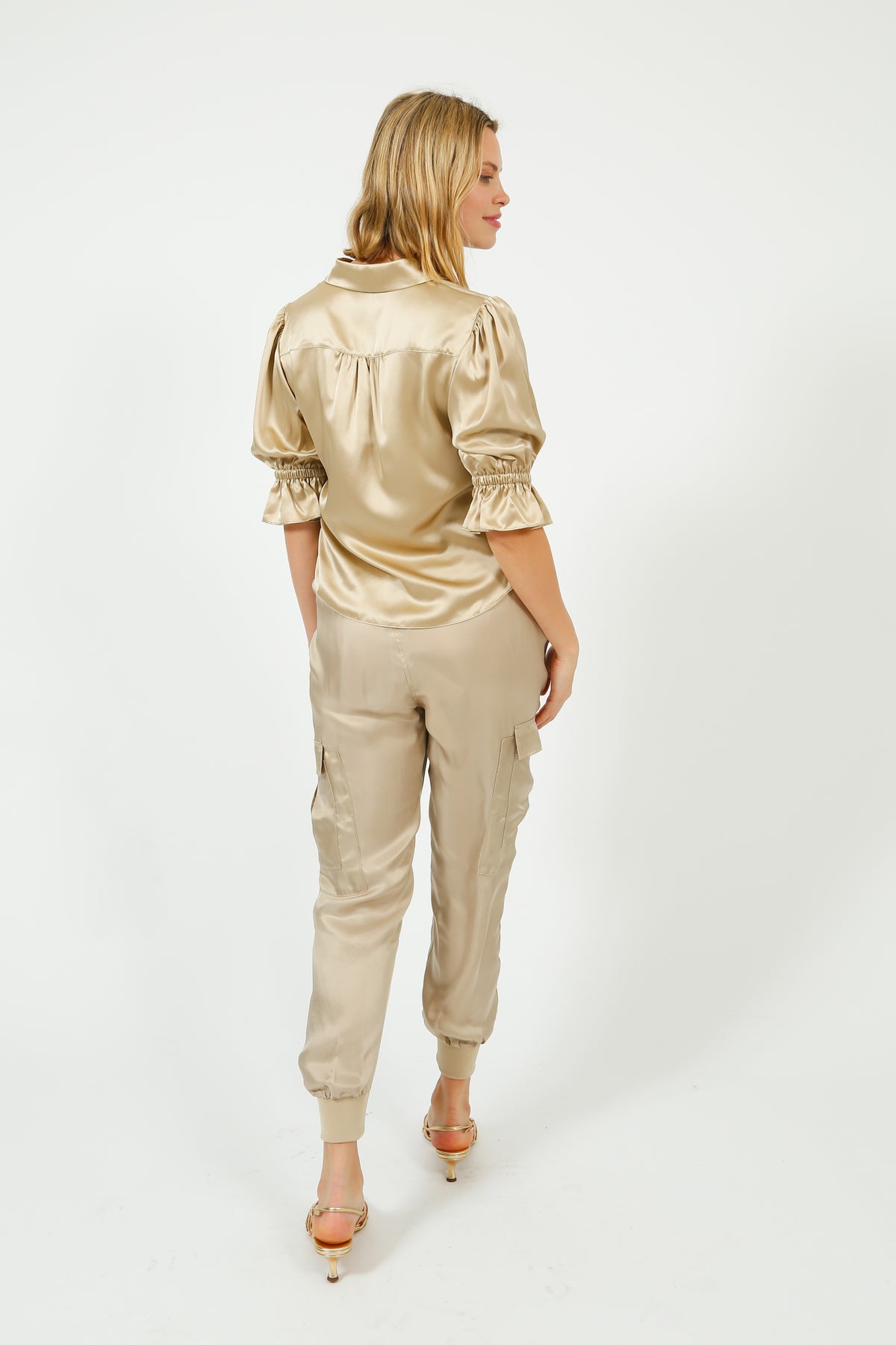 5A7 Giles Pant in Khaki