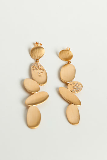 YLUME Large Pebble Earrings