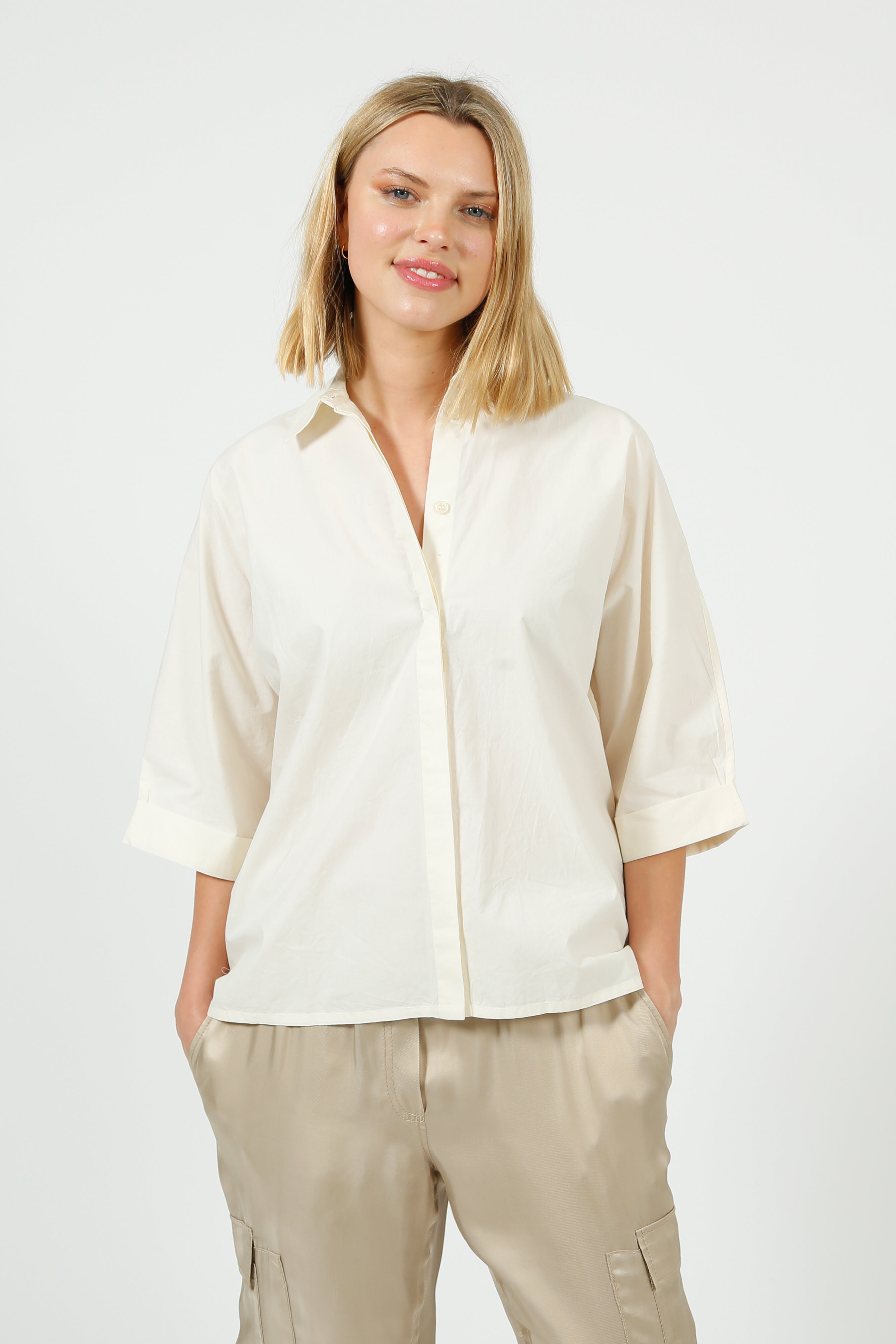 FIVE Charline Shirt in Meringue