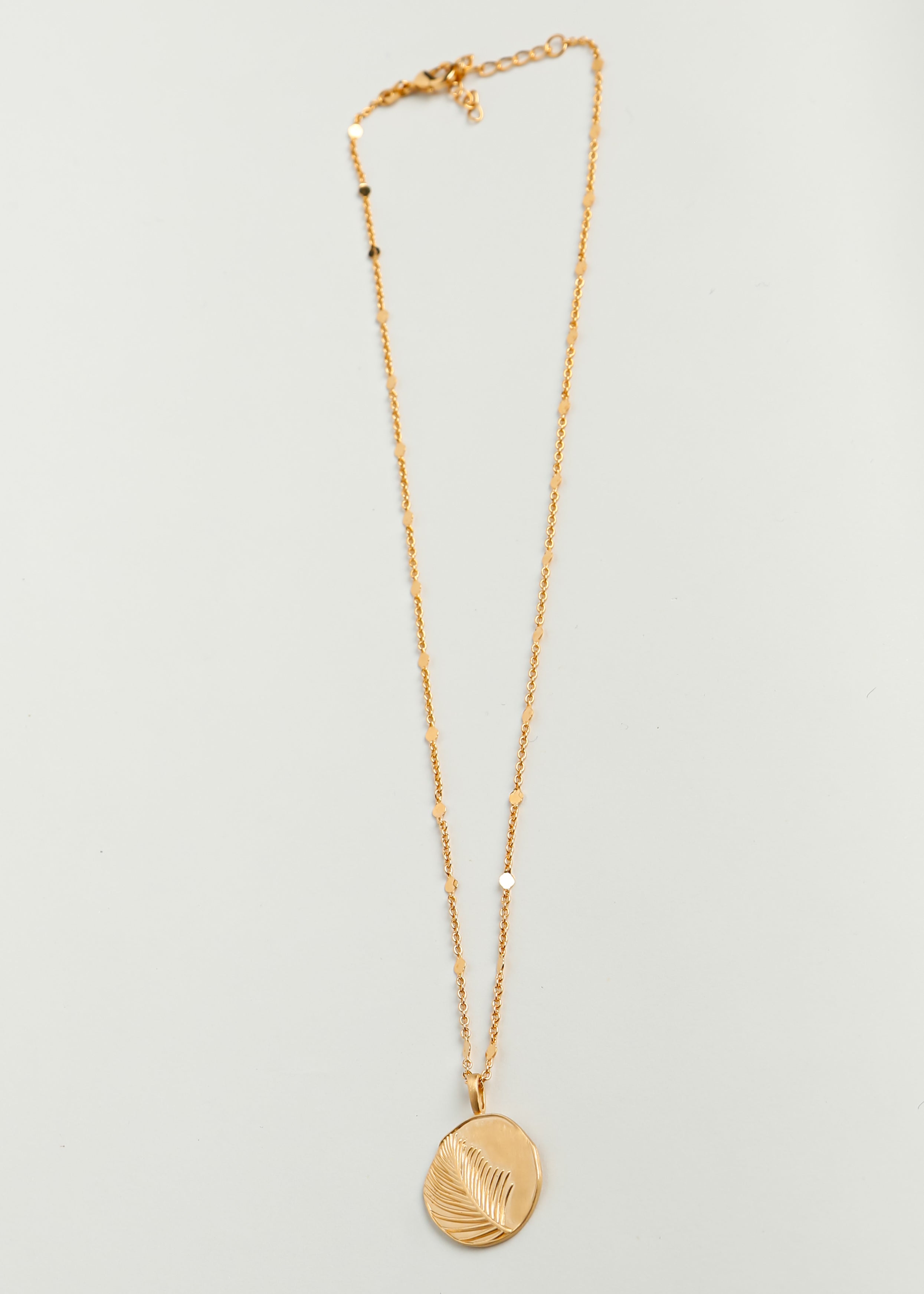 YLUME Short Medallion Necklace