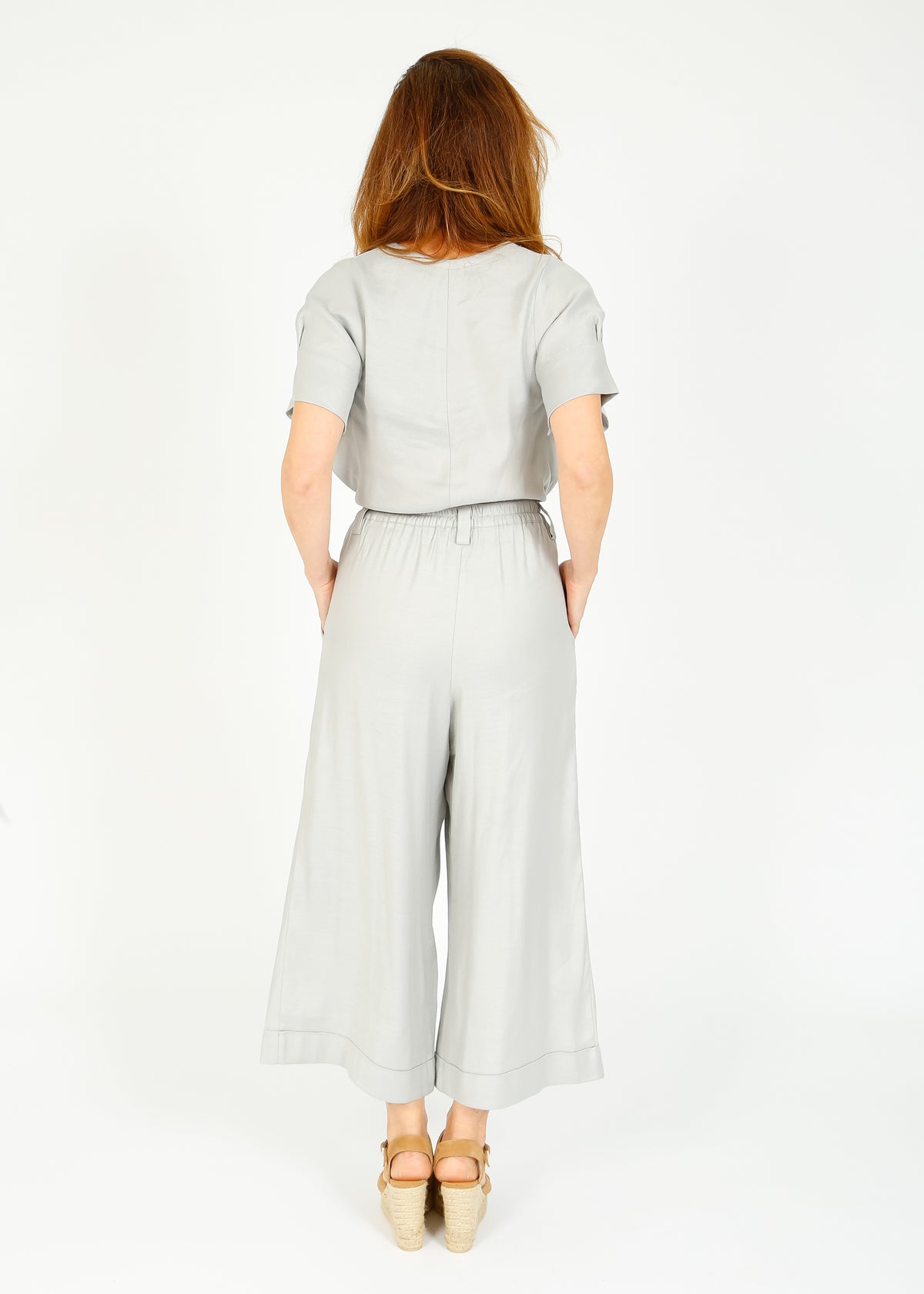 LFA 349 Linen Trouser in Silver