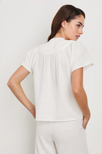 Rails Sayer Top in White