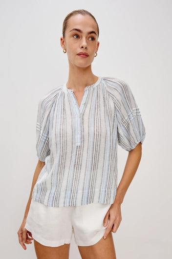 RAILS Shoshanna Blouse in Antibes Stripe
