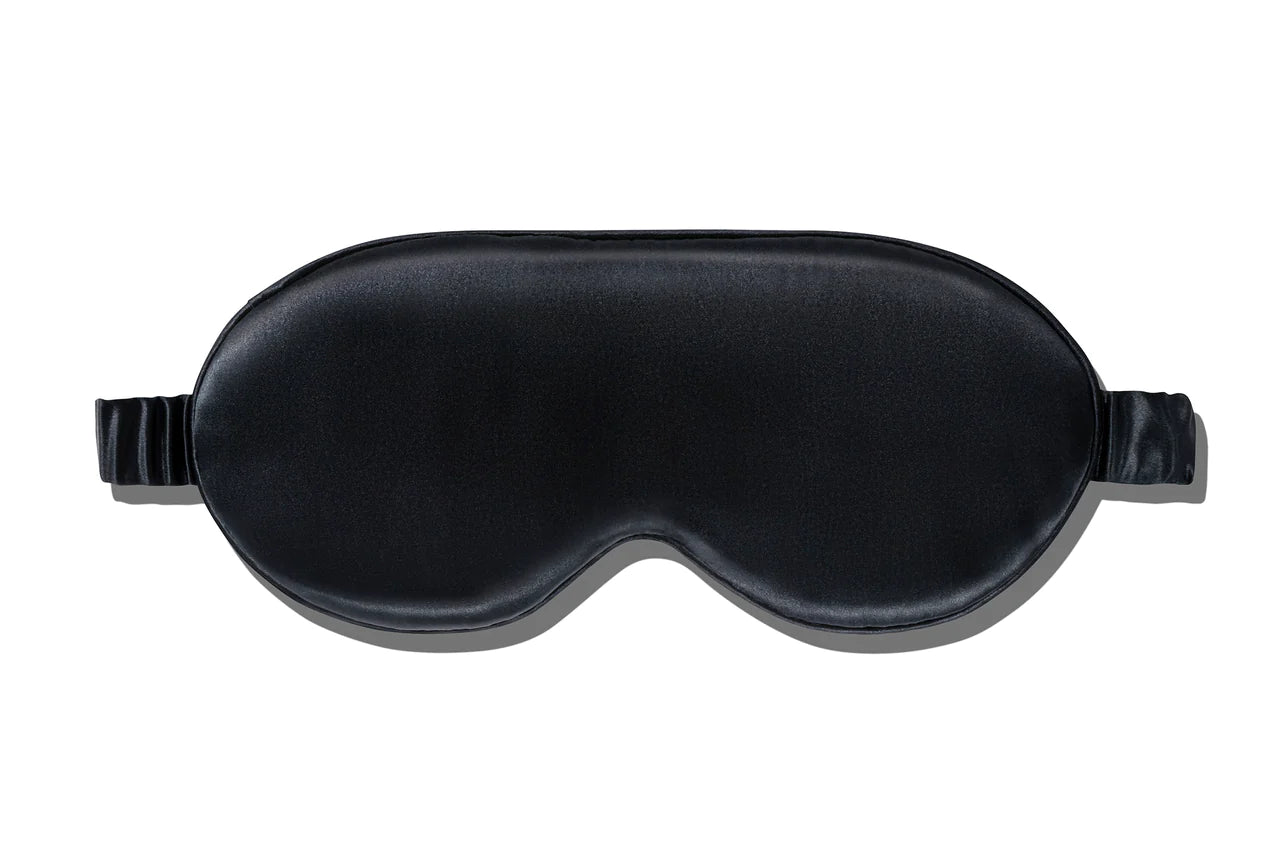 SLIP Silk Contour Sleep Mask in Black