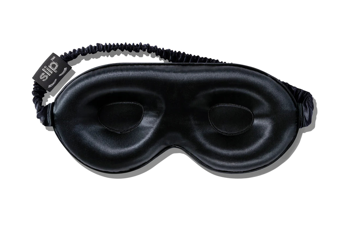 SLIP Silk Contour Sleep Mask in Black