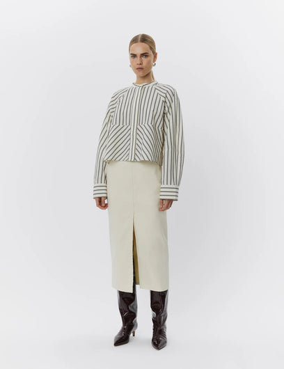 DAY Springer Striped Shirt in Pistachio