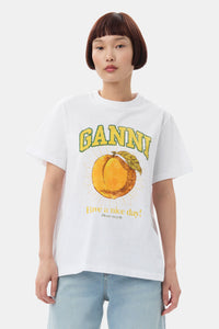 You added <b><u>GANNI T3529 Basic Jersey Peach Relaxed T Shirt</u></b> to your cart.