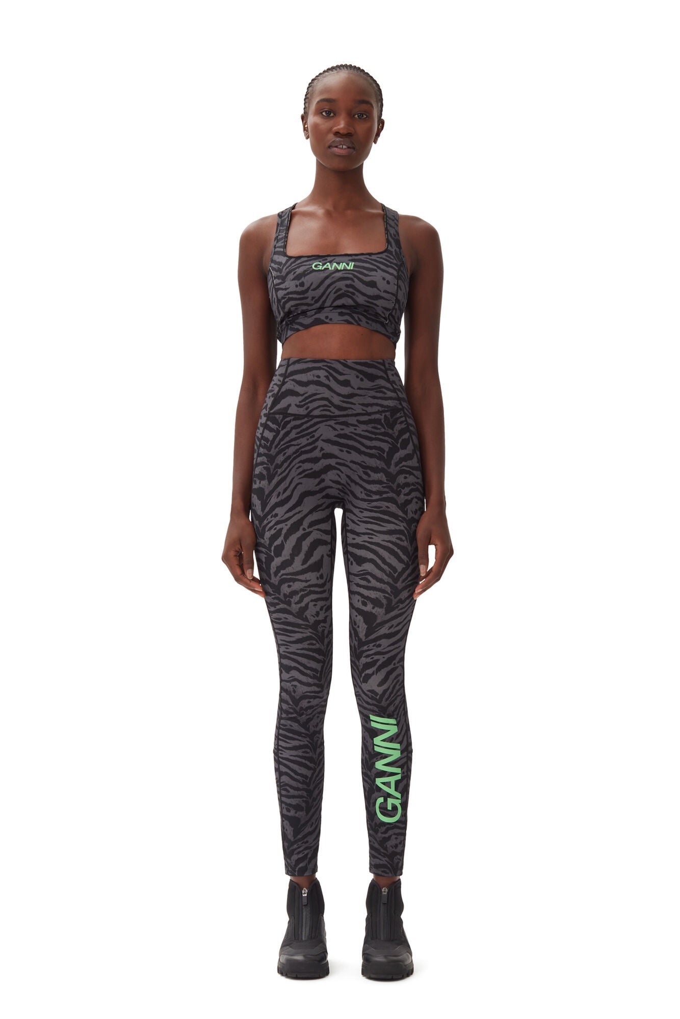 GANNI T3960 Active Ultra Leggings in Phantom