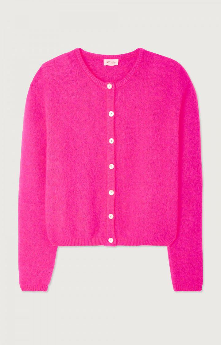 AV Vitow Cardi in Rose Fluro Chine