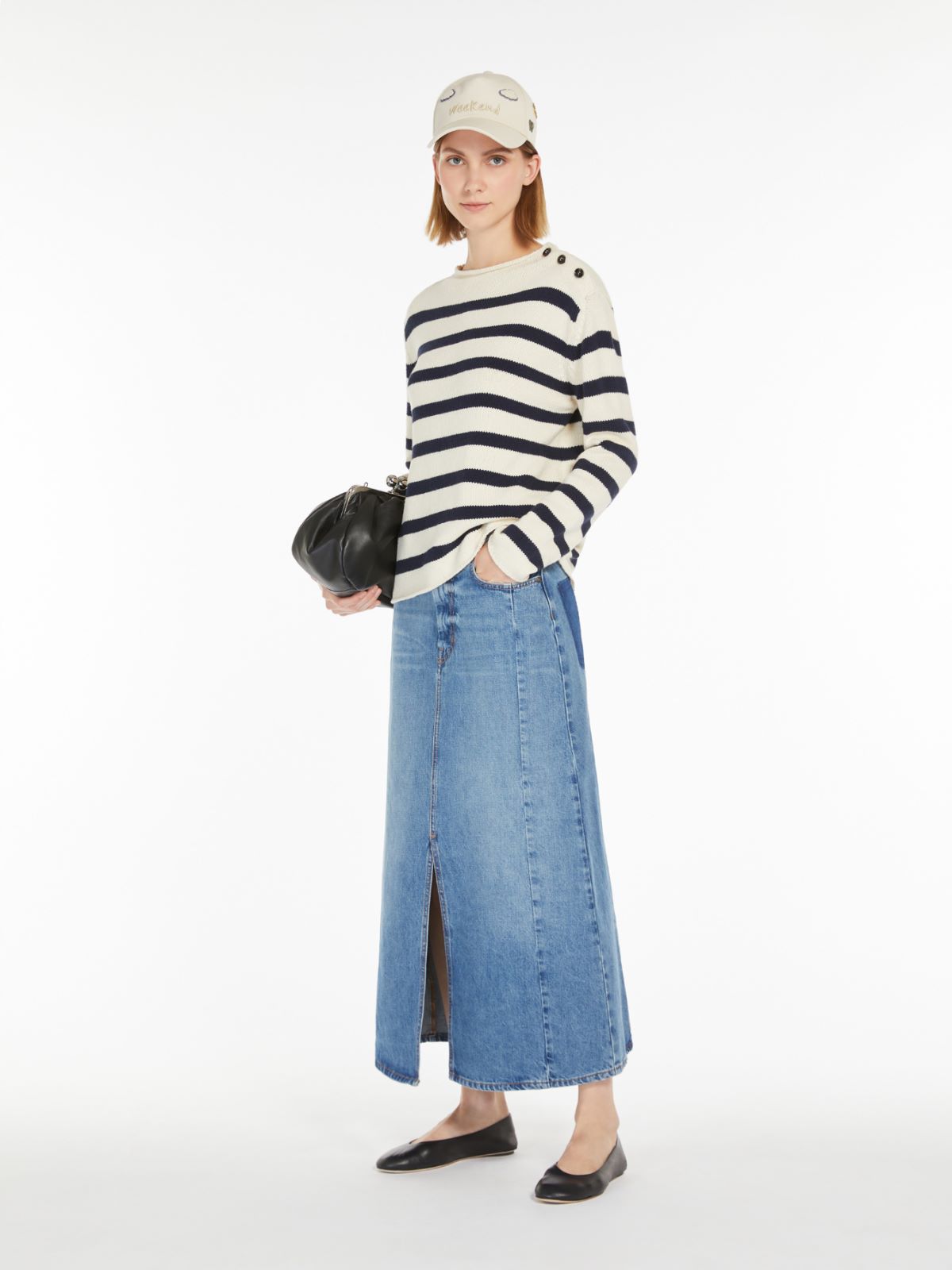 MM Vibo Stripe Knit in Navy