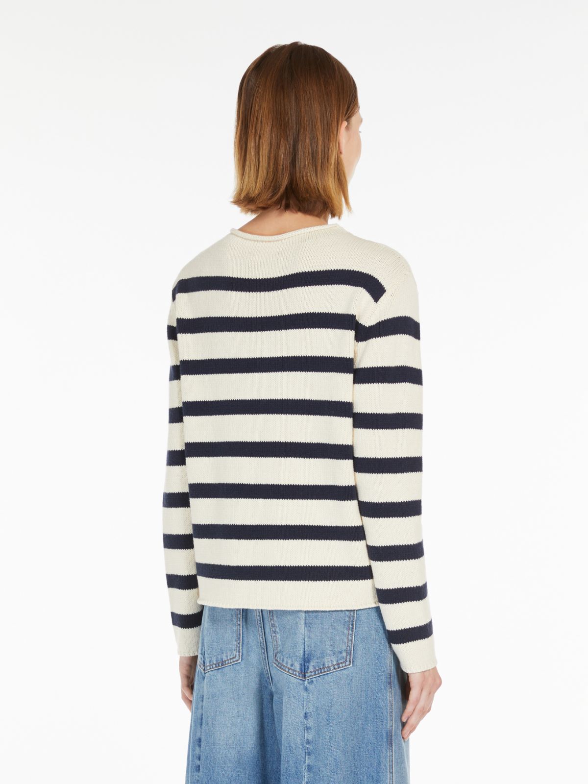 MM Vibo Stripe Knit in Navy