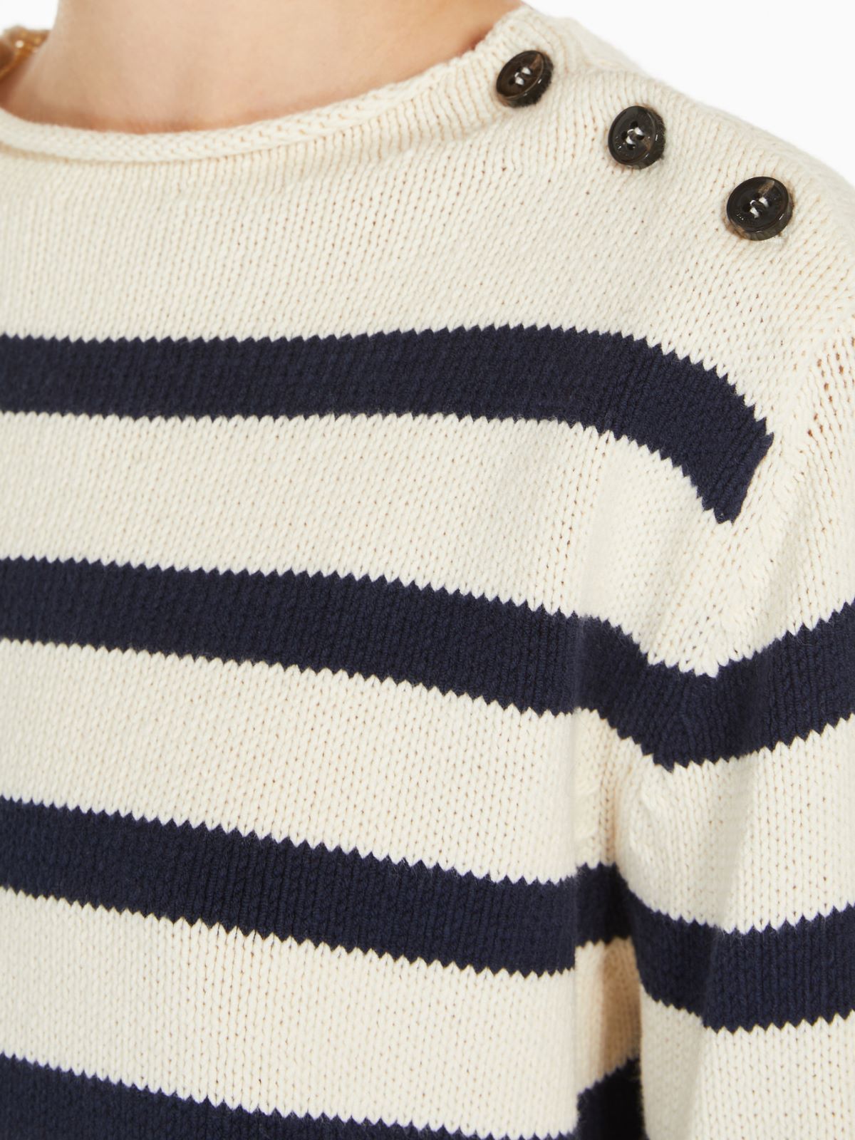 MM Vibo Stripe Knit in Navy