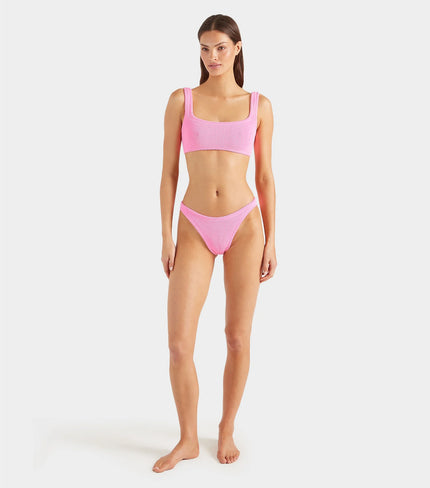 HUNZA G Xandra Bikini in Bubblegum