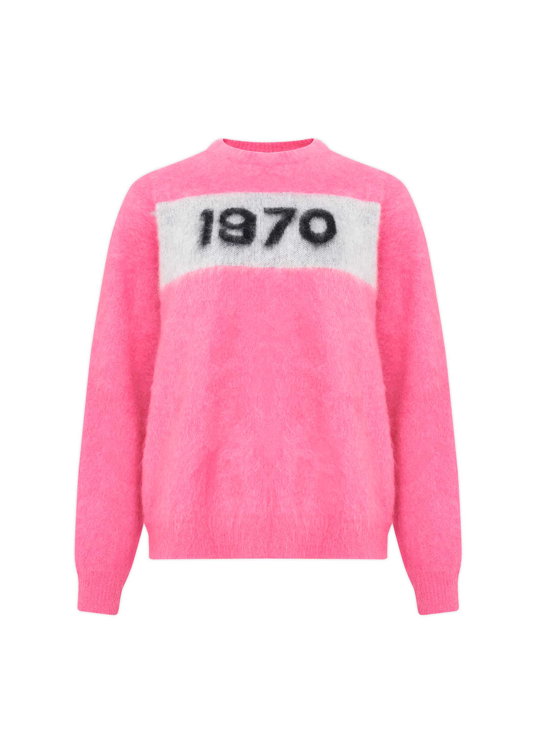 BF 1970 Mohair Knit in Flamingo Pink