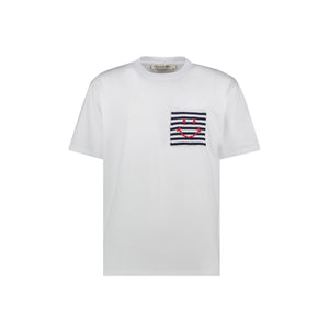 You added <b><u>JS Striped Pocket Tee in White</u></b> to your cart.