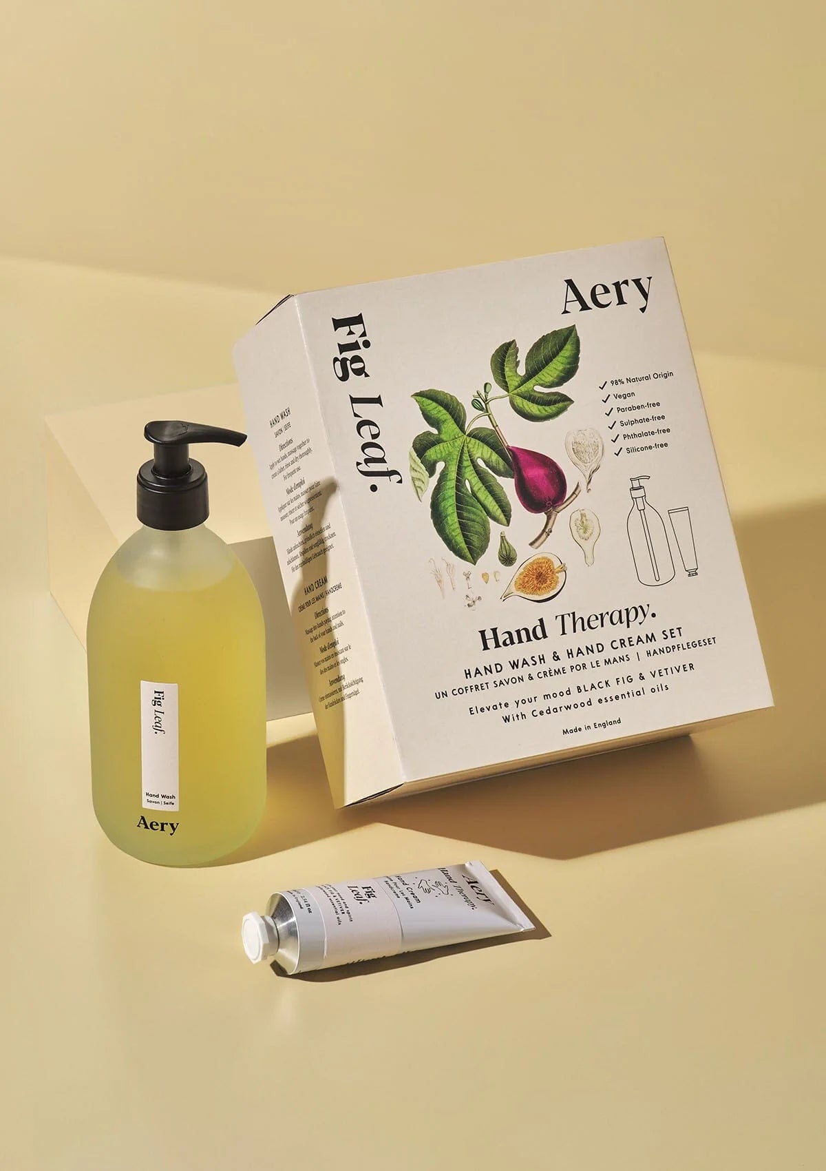 AERY Fig Leaf Hand Therapy Gift Set