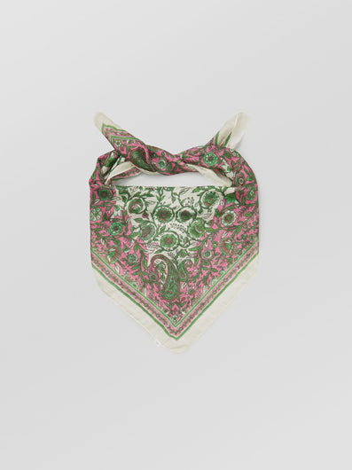 BECKS Rosaisley Sia Scarf in Birch White