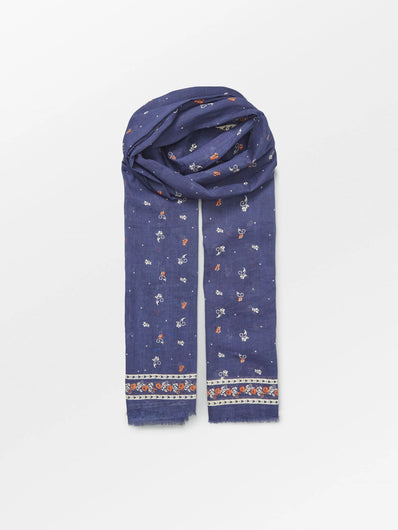 BECKS Floaisley Conga Scarf in Vintage Blue Indigo