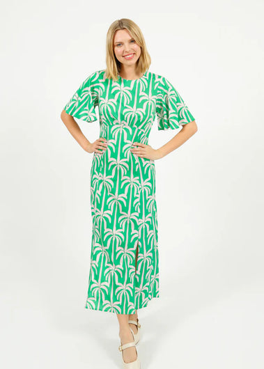 PP Gini Dress in Palm Tower Green
