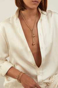 You added <b><u>TS Double Ball Gold Lariat Necklace</u></b> to your cart.