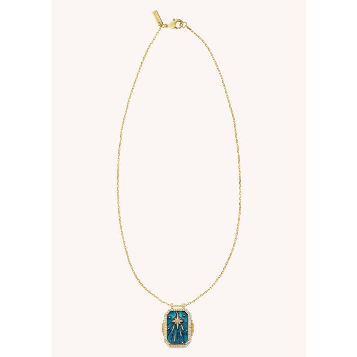 MYA BAY Diwali Necklace in Blue