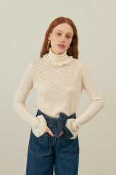 LM Saresta Jumper in Cream