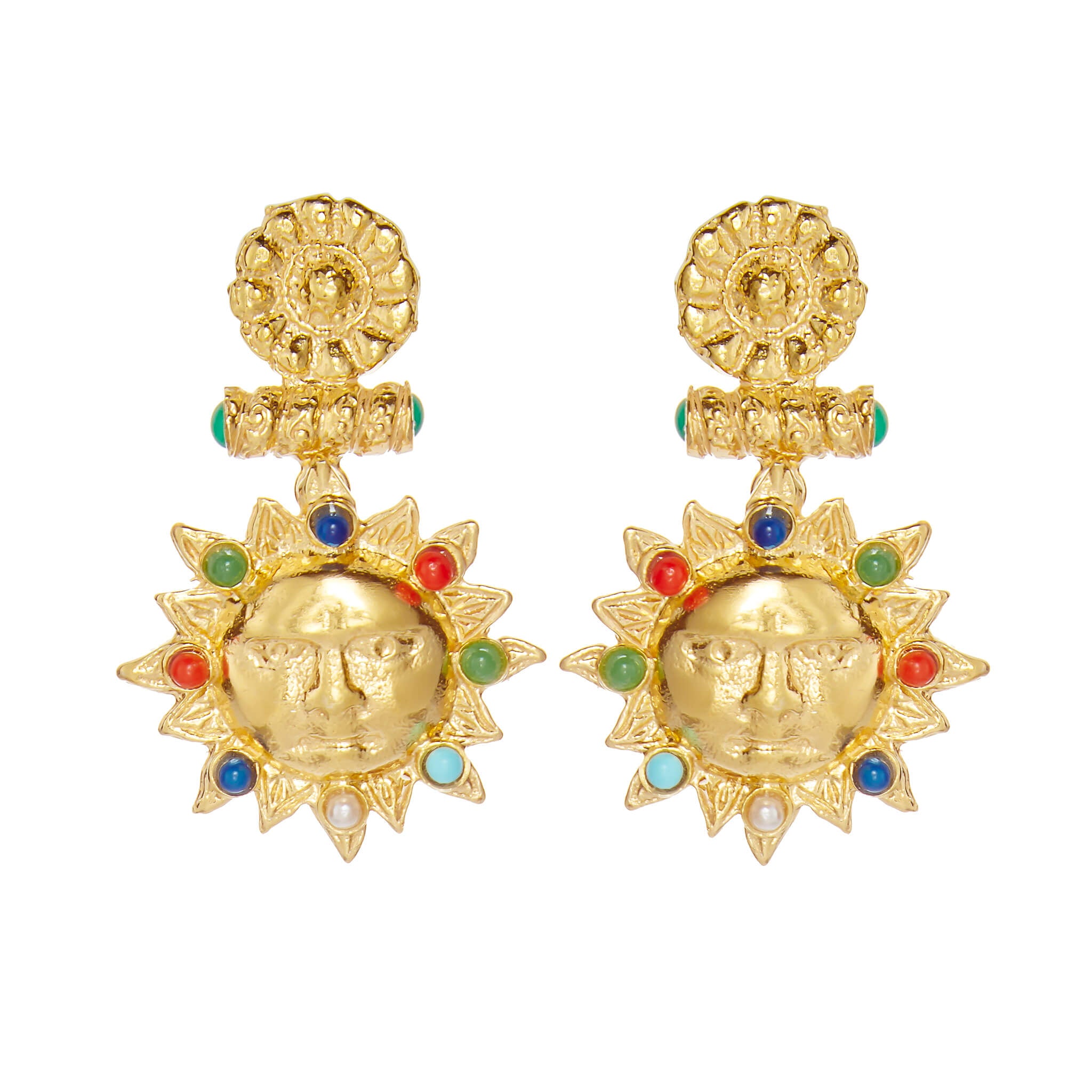 Sun earrings