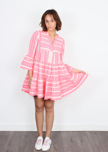 You added <b><u>Ella Dress 193 in Neon Pink and Off White</u></b> to your cart.