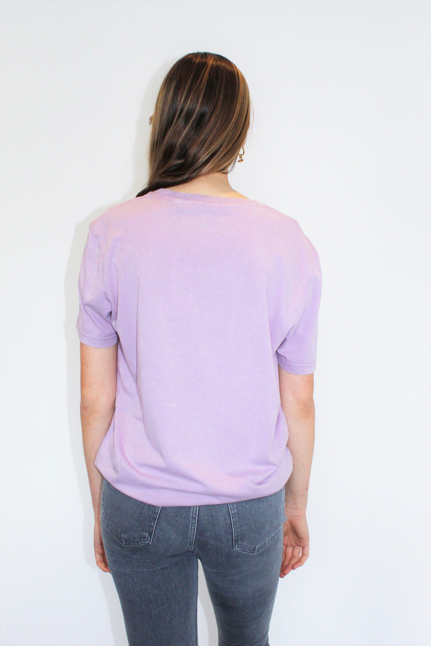 BS Swim Club Tee in Vintage Lilac