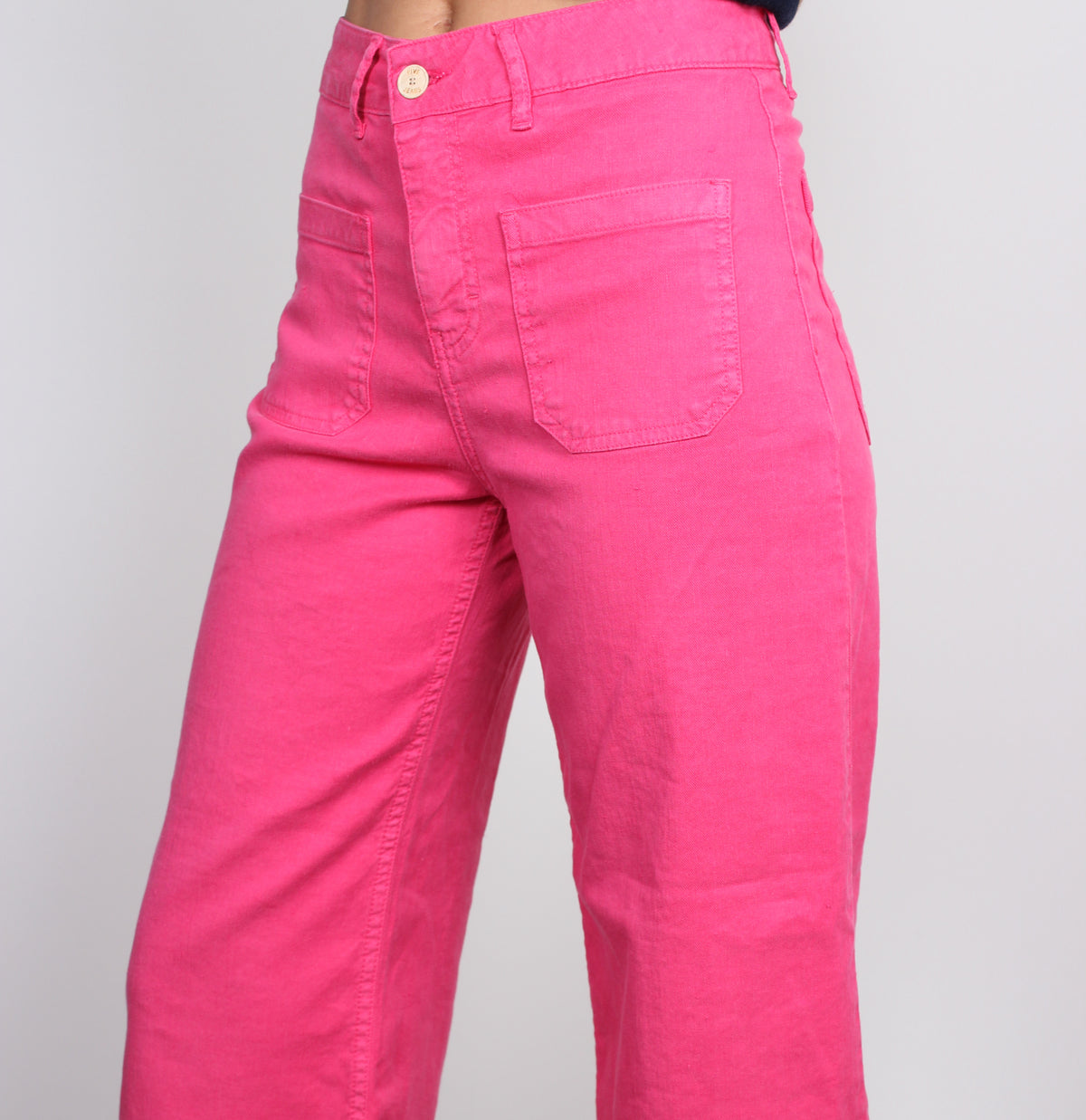 FIVE Lucia Cotton Trousers in Fushia