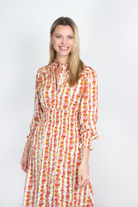 You added <b><u>Loretta Caponi  Zaira floral-print maxi dress</u></b> to your cart.