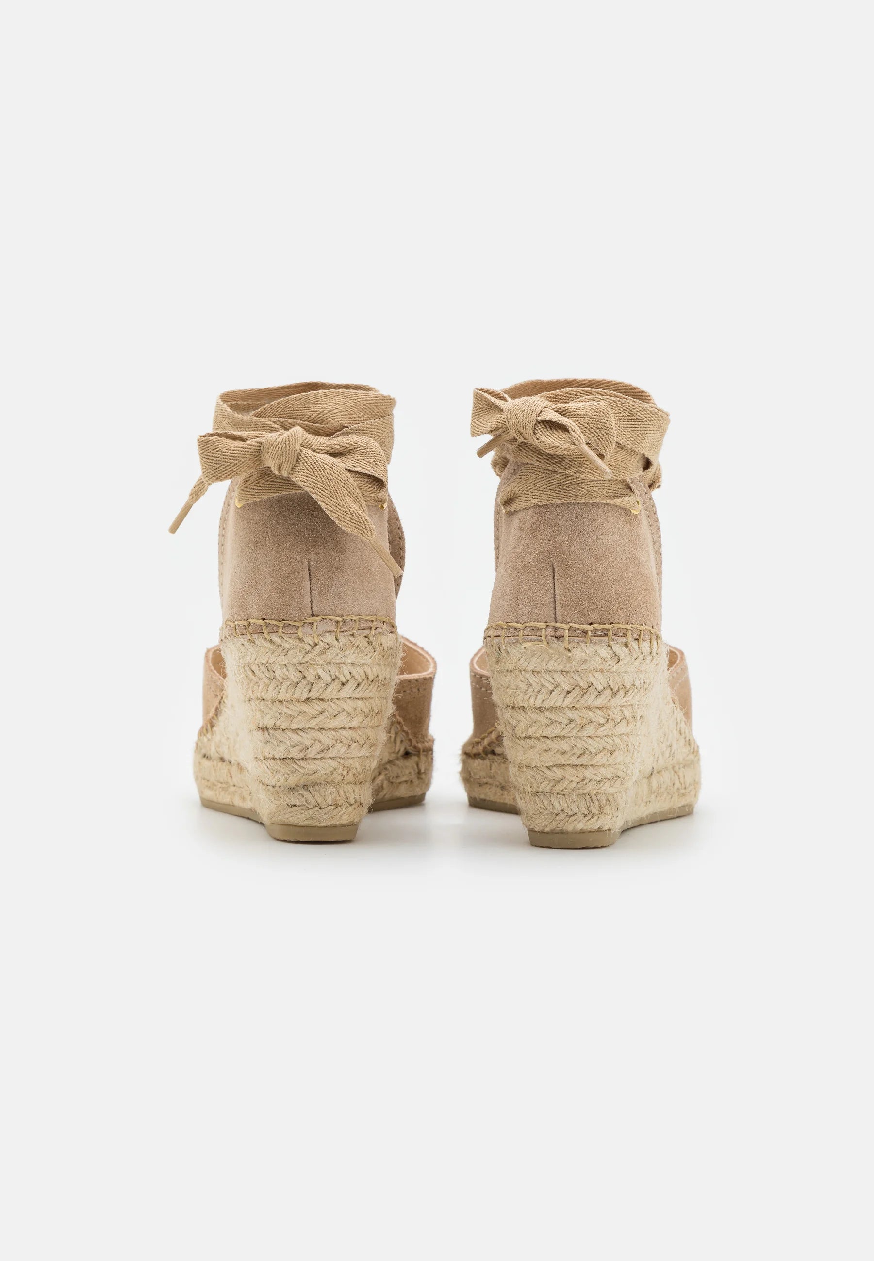 SLF Eva Wedge Espadrilles in Chinchilla