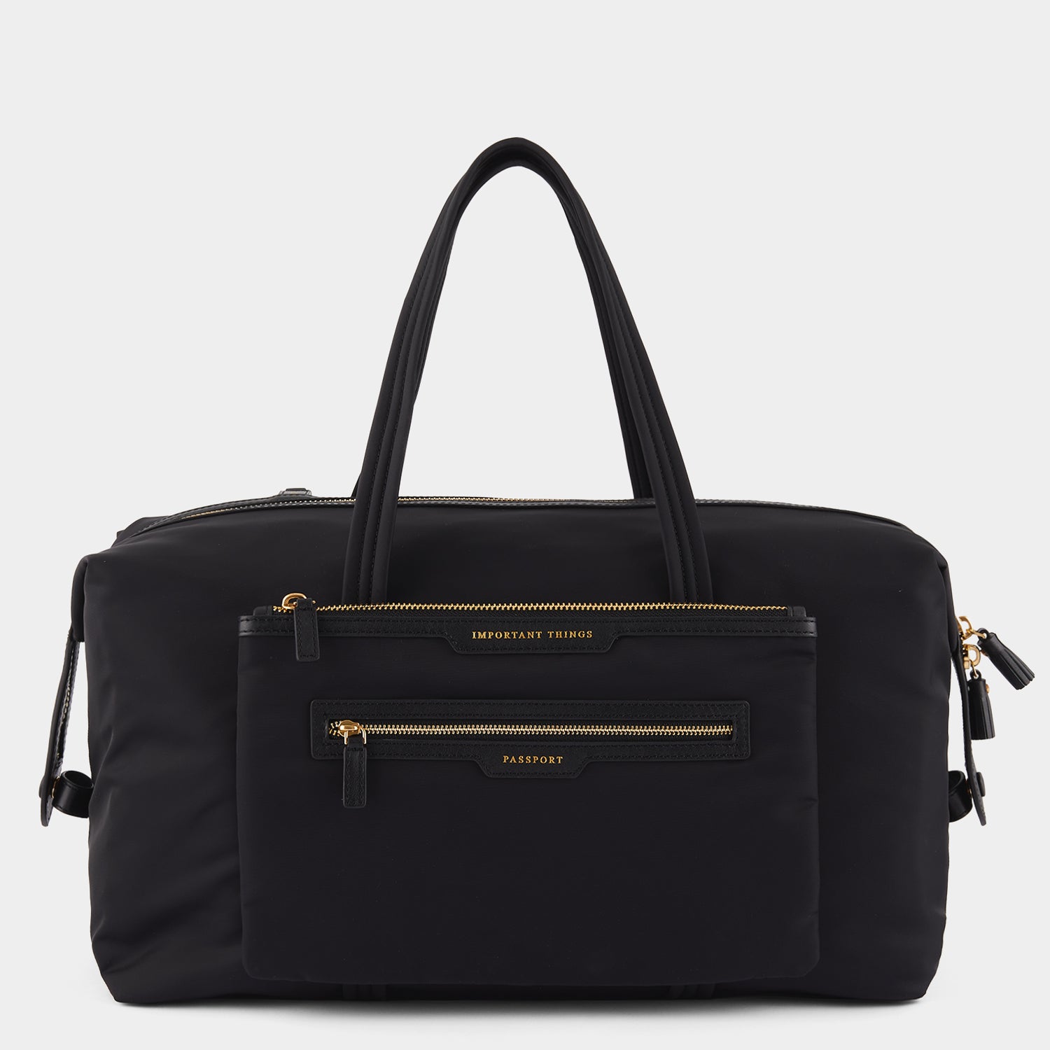 AH In-flight Bag in Black Recycled Nylon