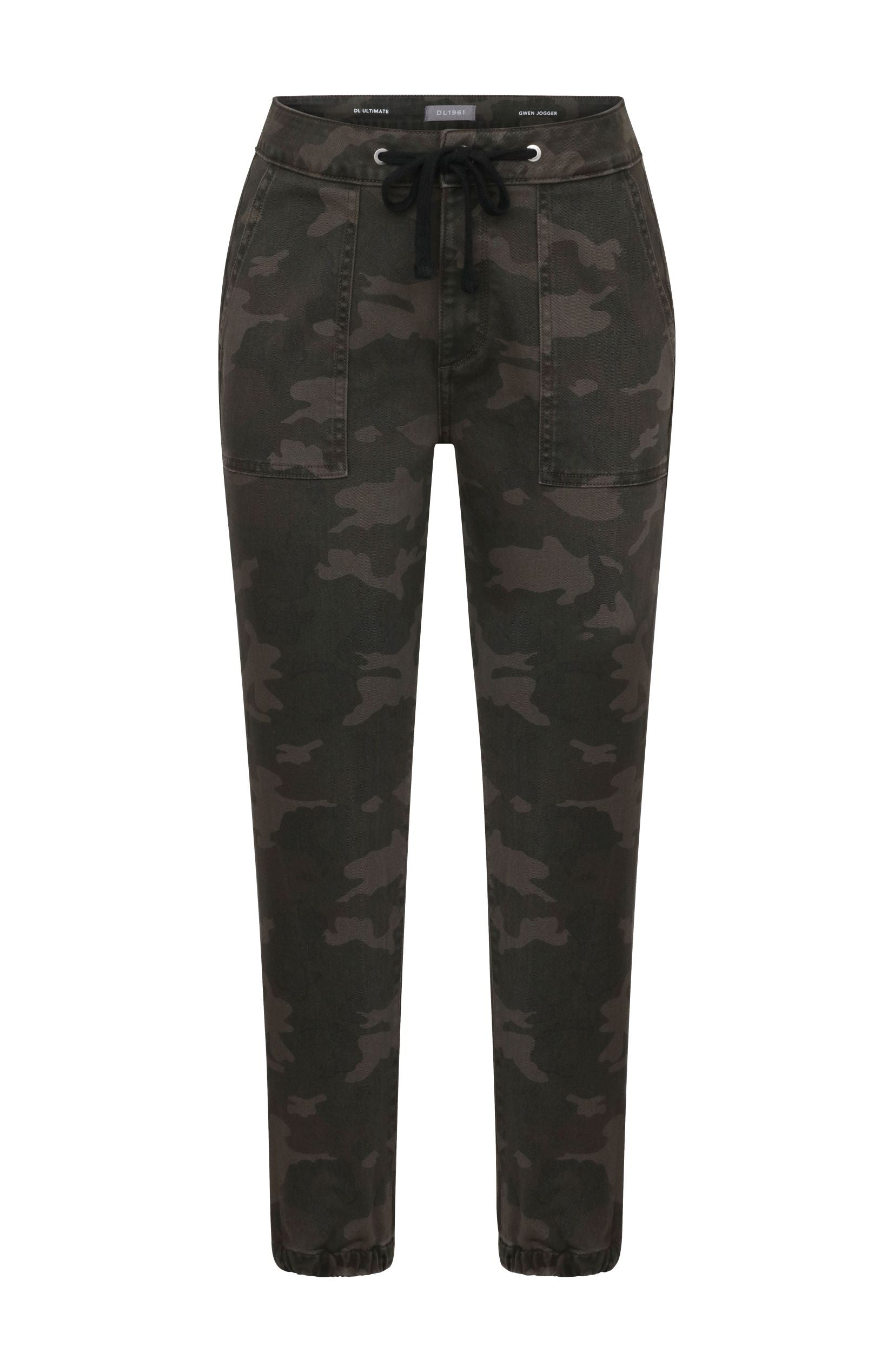 DL1961 Gwen Joggers in Dark Camo