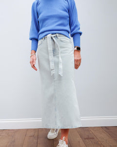 You added <b><u>SLF Alma long denim skirt in light blue</u></b> to your cart.