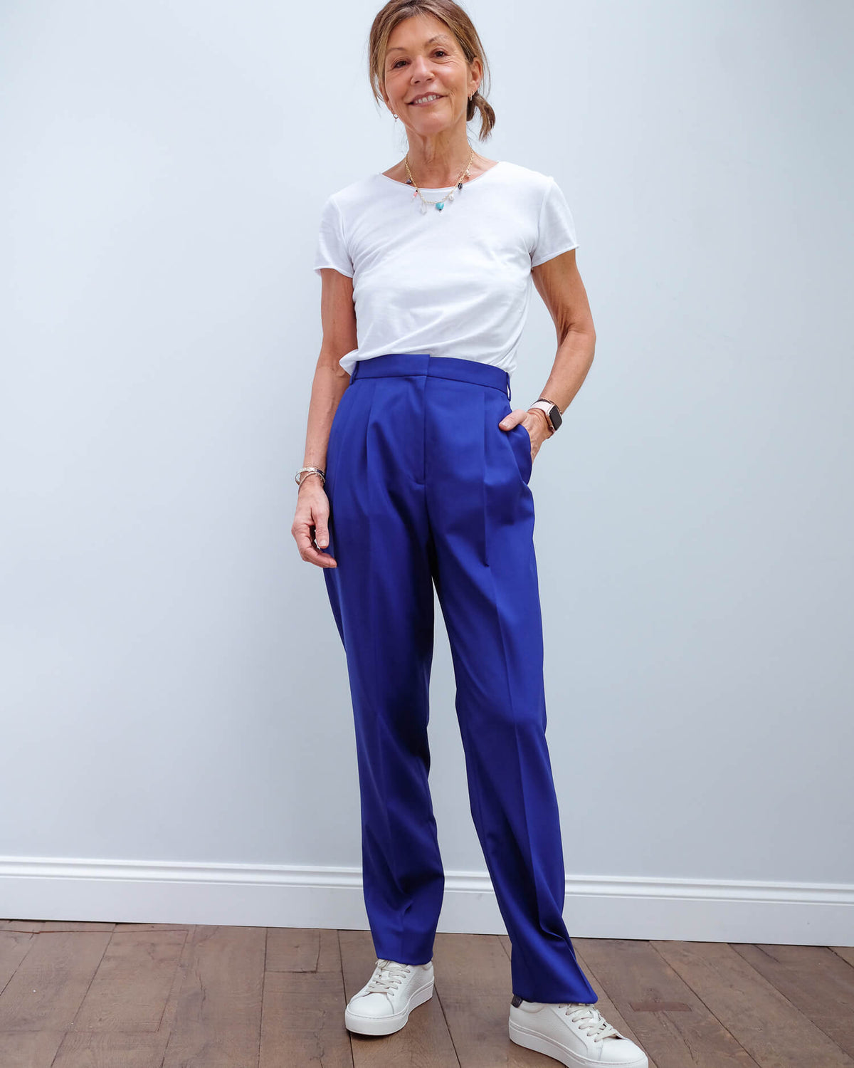 JOSEPH Fender trousers in klein