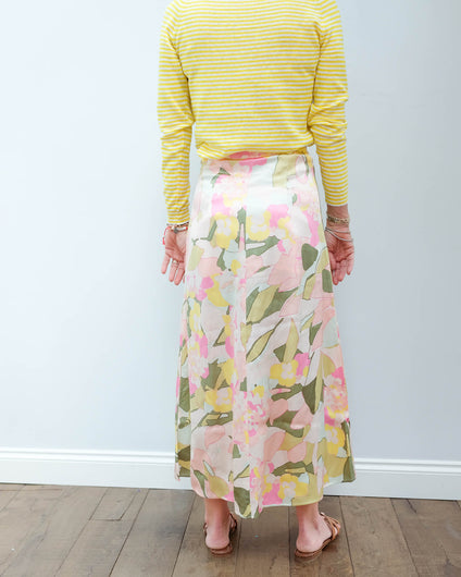 SLF Mola skirt in rose bloom