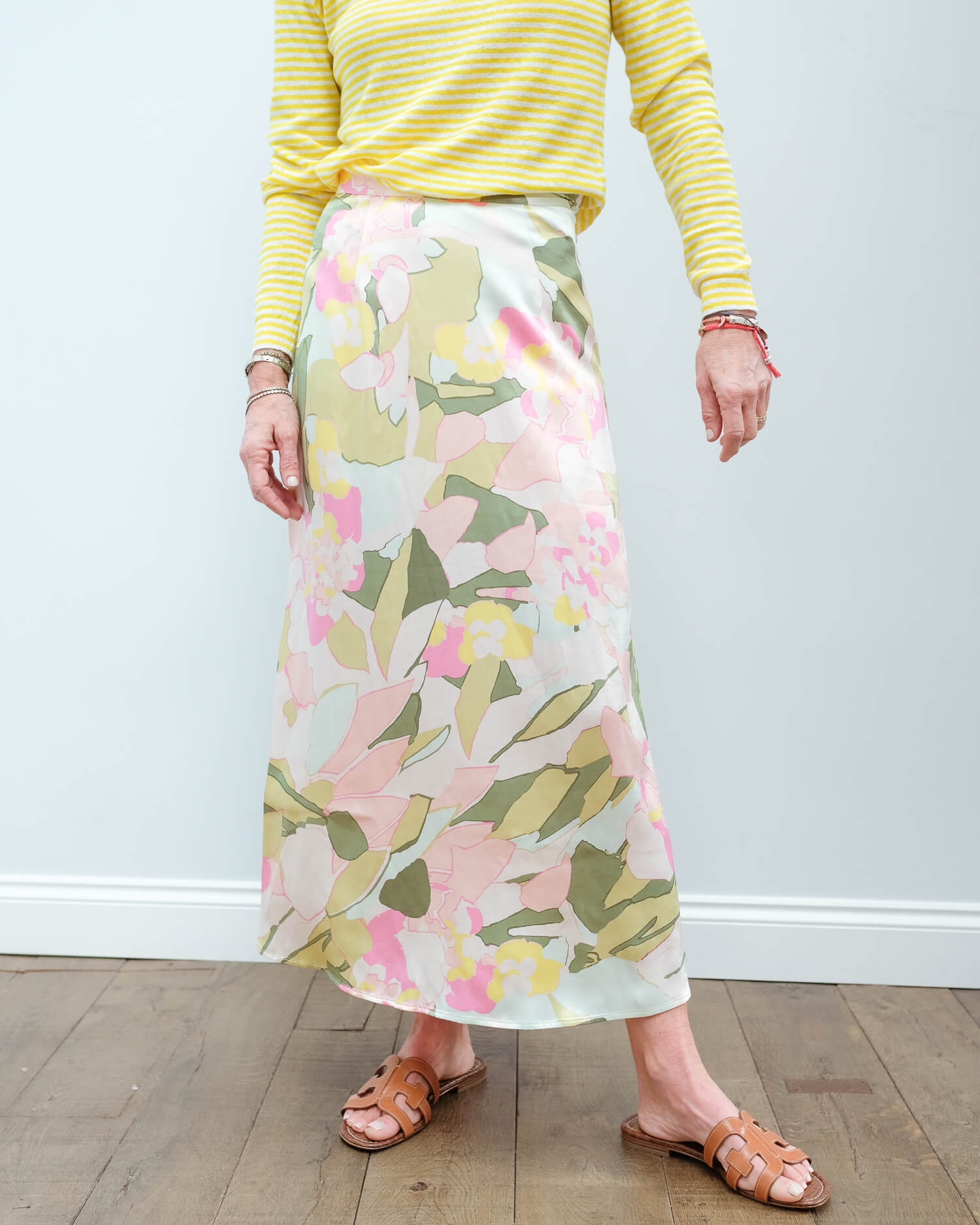 SLF Mola skirt in rose bloom