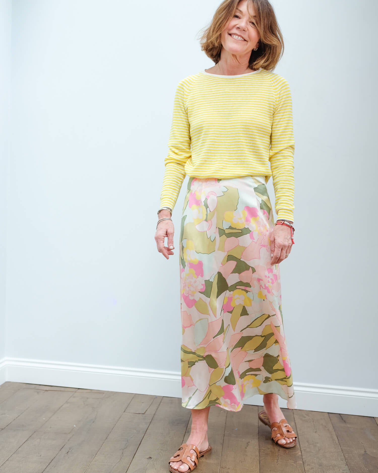 SLF Mola skirt in rose bloom